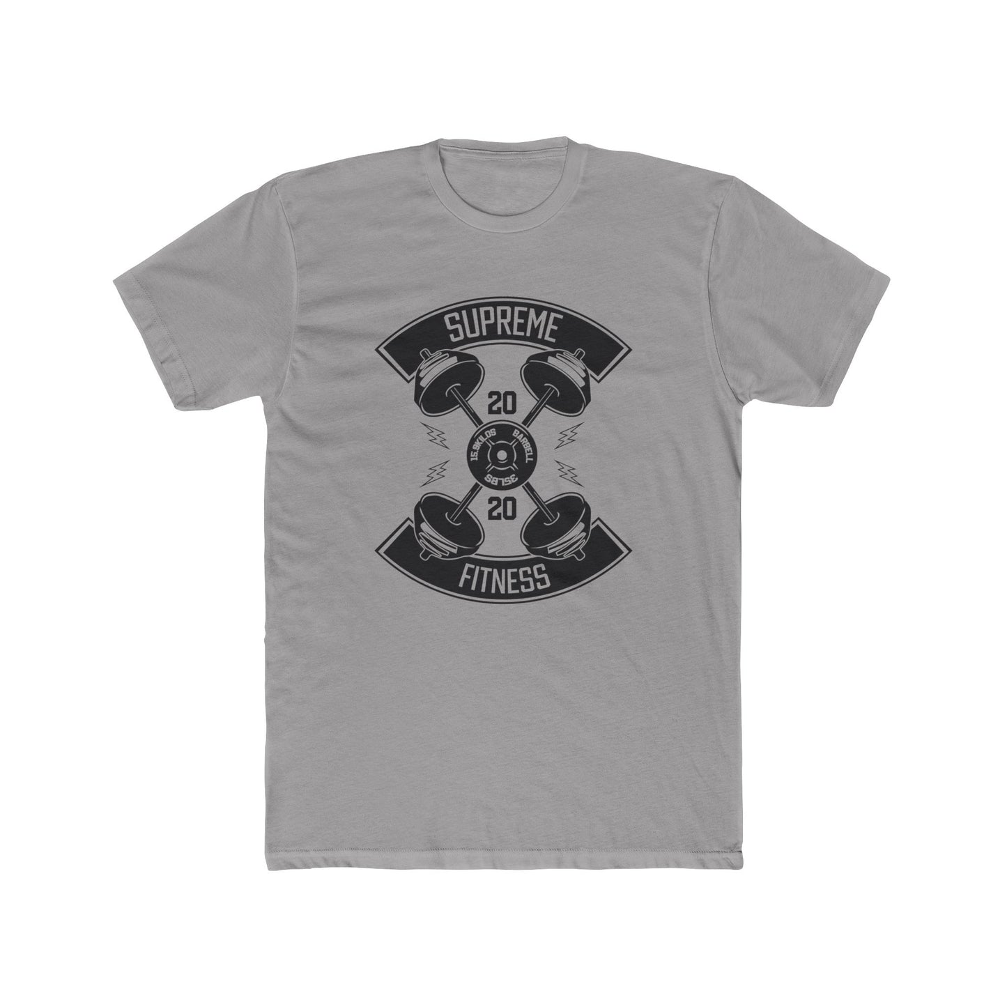 Supreme Fitness Unisex Cotton Crew Tee