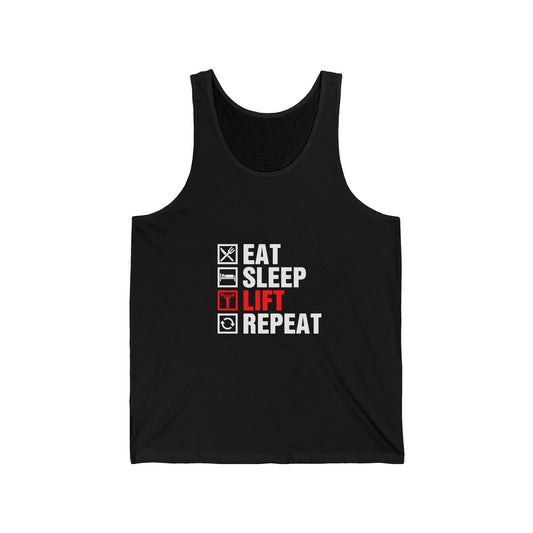 Eat Sleep Lift Repeat Tank Top