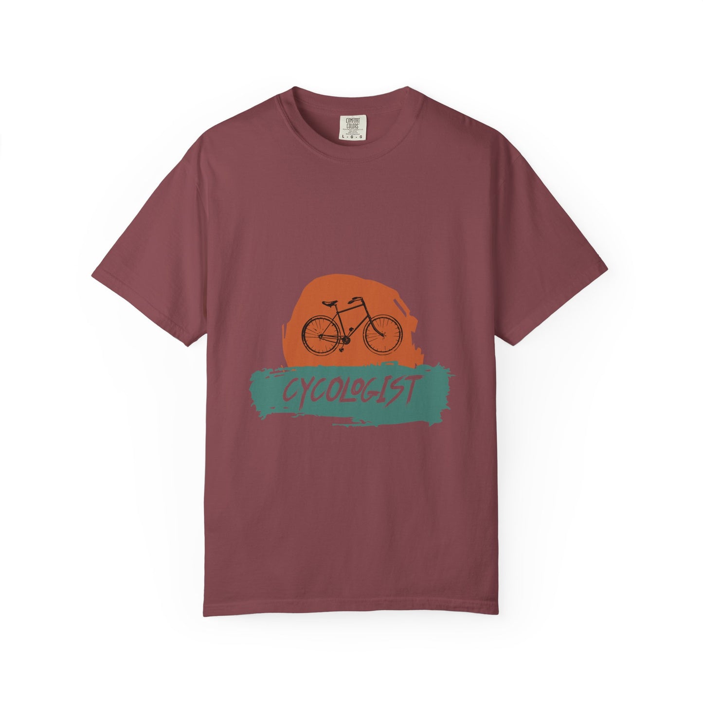 Cyclist T-Shirt for Bike Lovers, Unisex Garment-Dyed Tee, Ideal for Cycling Enthusiasts, Gift for Bikers, Casual Wear, Cycling Events