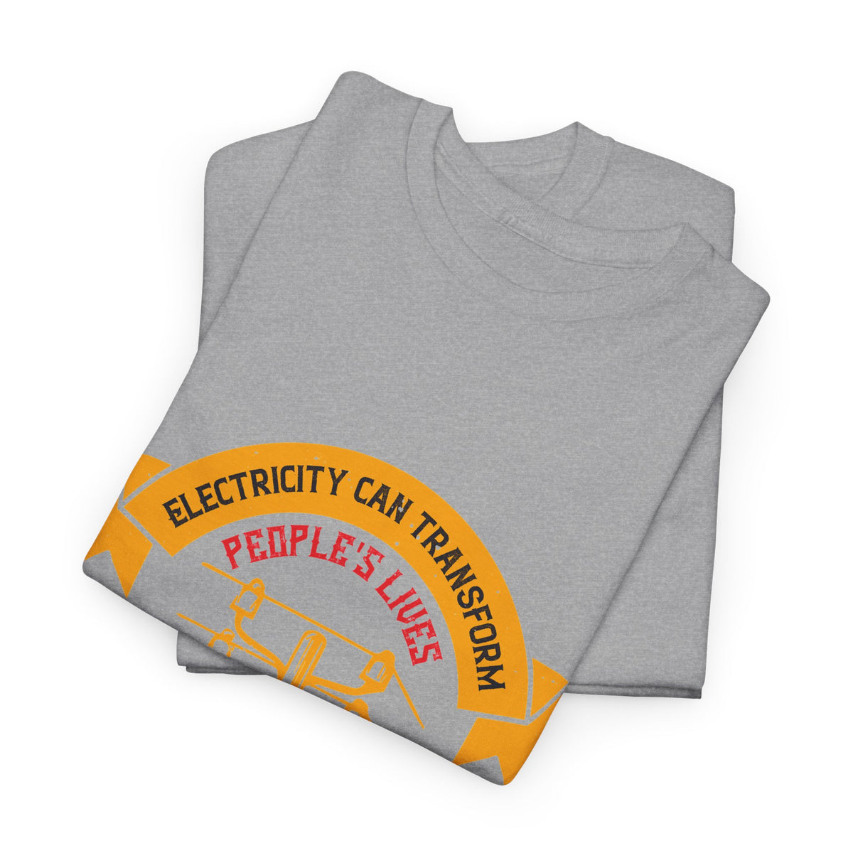 Electricity Can Transform Lives T-Shirt – Electrician History Tee