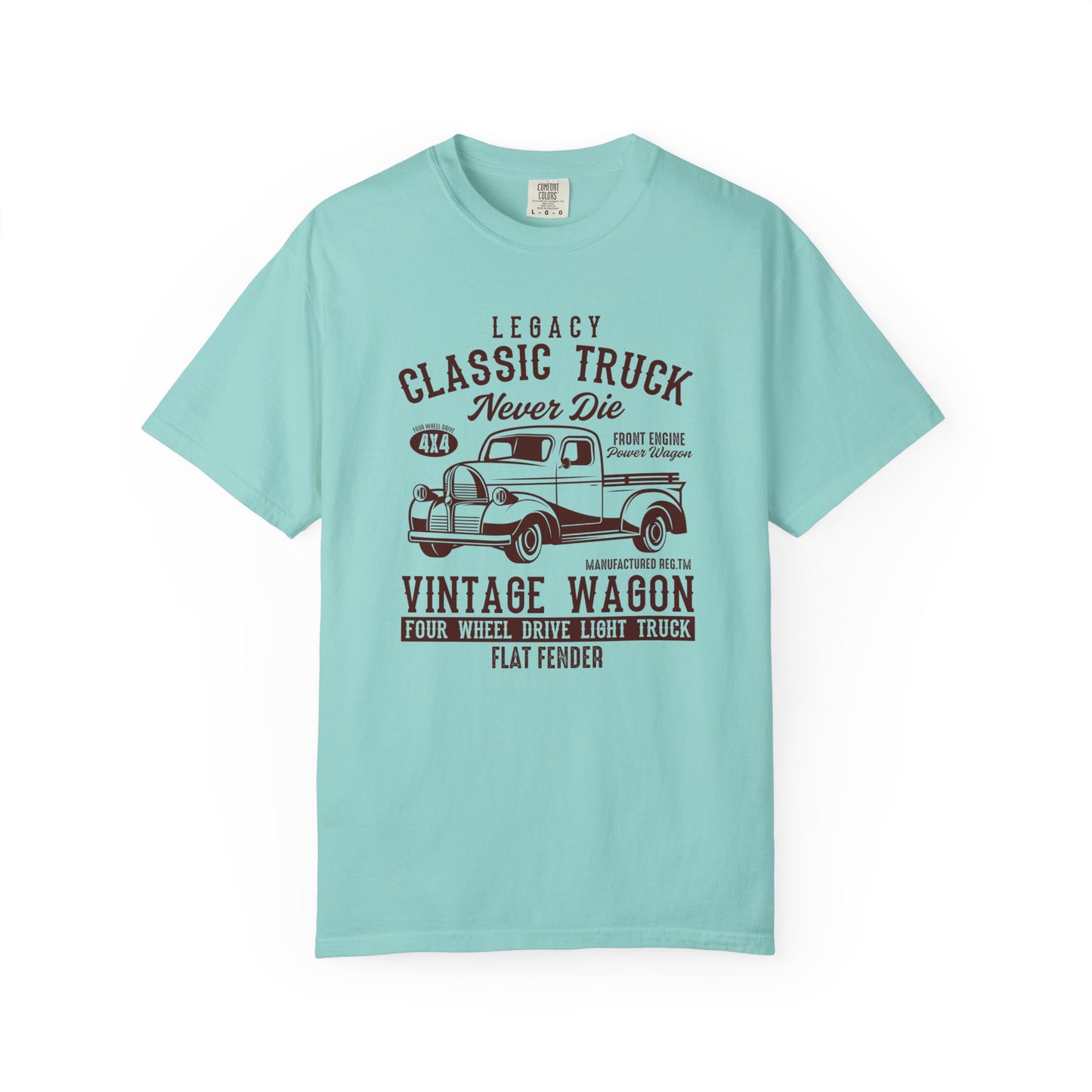 Vintage Truck T-Shirt - Classic Car Lovers Gift, Unisex Retro Tee, 4WD Enthusiast Apparel, Perfect for Father's Day, Car Show.