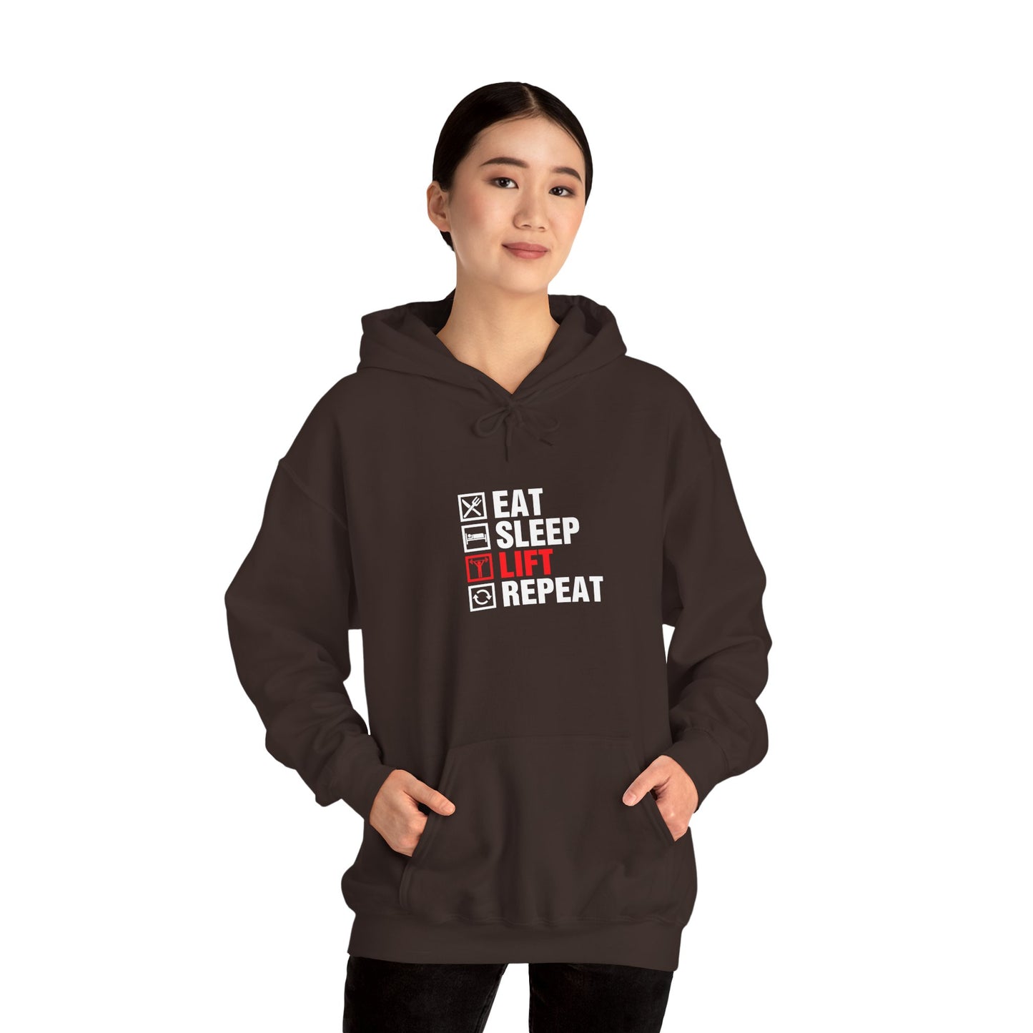 Eat Sleep Lift Repeat Hoodie