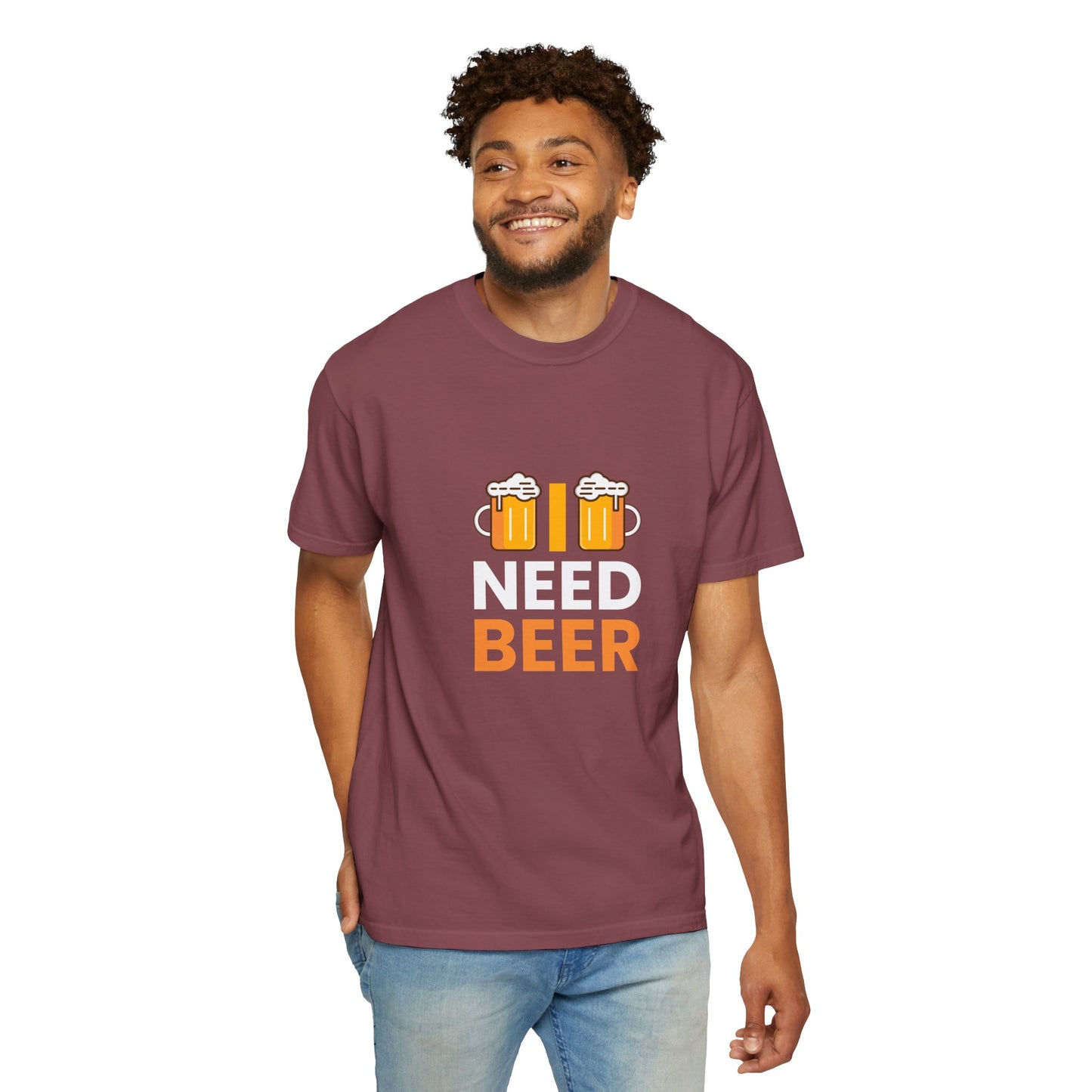 I NEED BEER T-Shirt – Bold & Funny Beer Lover Tee